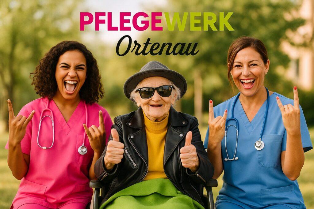 Professionelles headerbild unternehmenswebseite – Pflegewerk Ortenau
